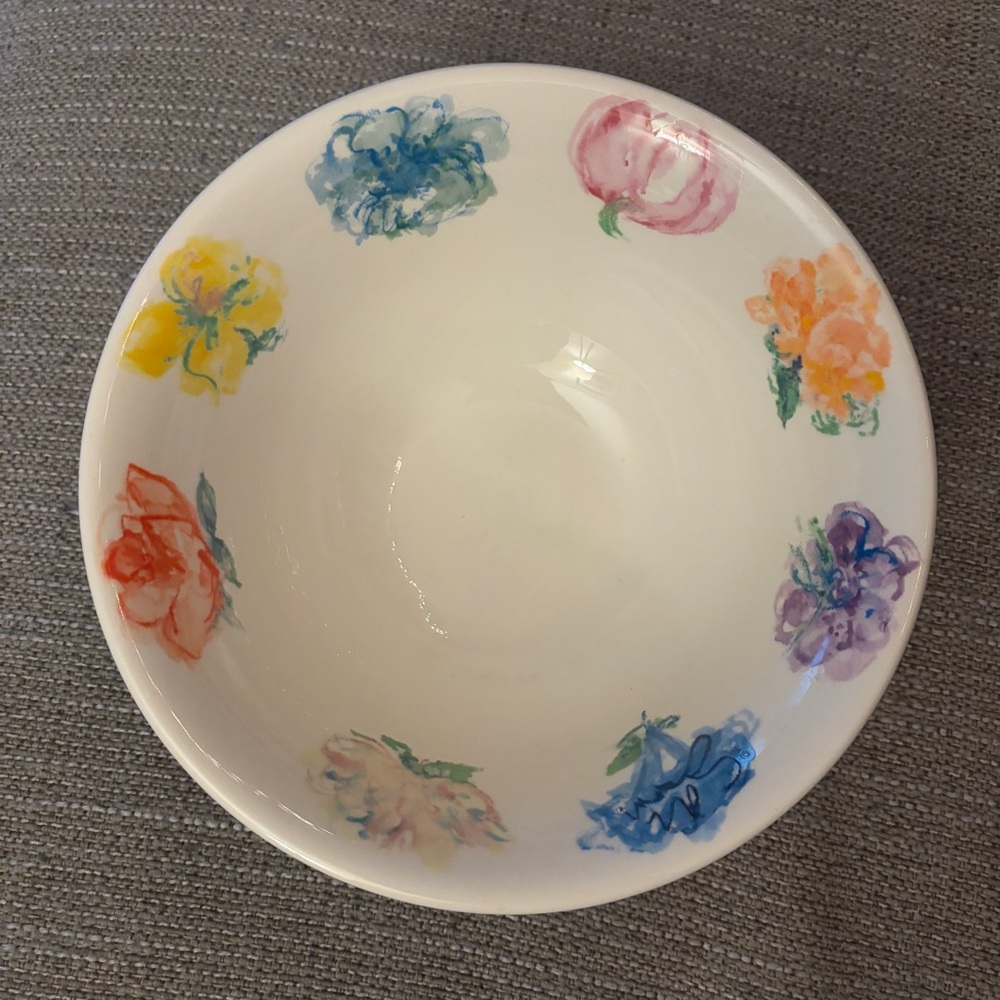 Tiffany & Co Blossom 2001 Floral Ceramic Bowl